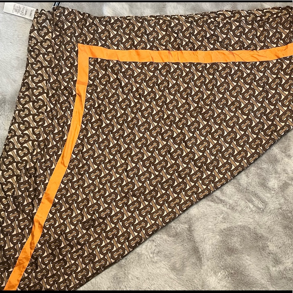 Gently Used Burberry Silk Scarf